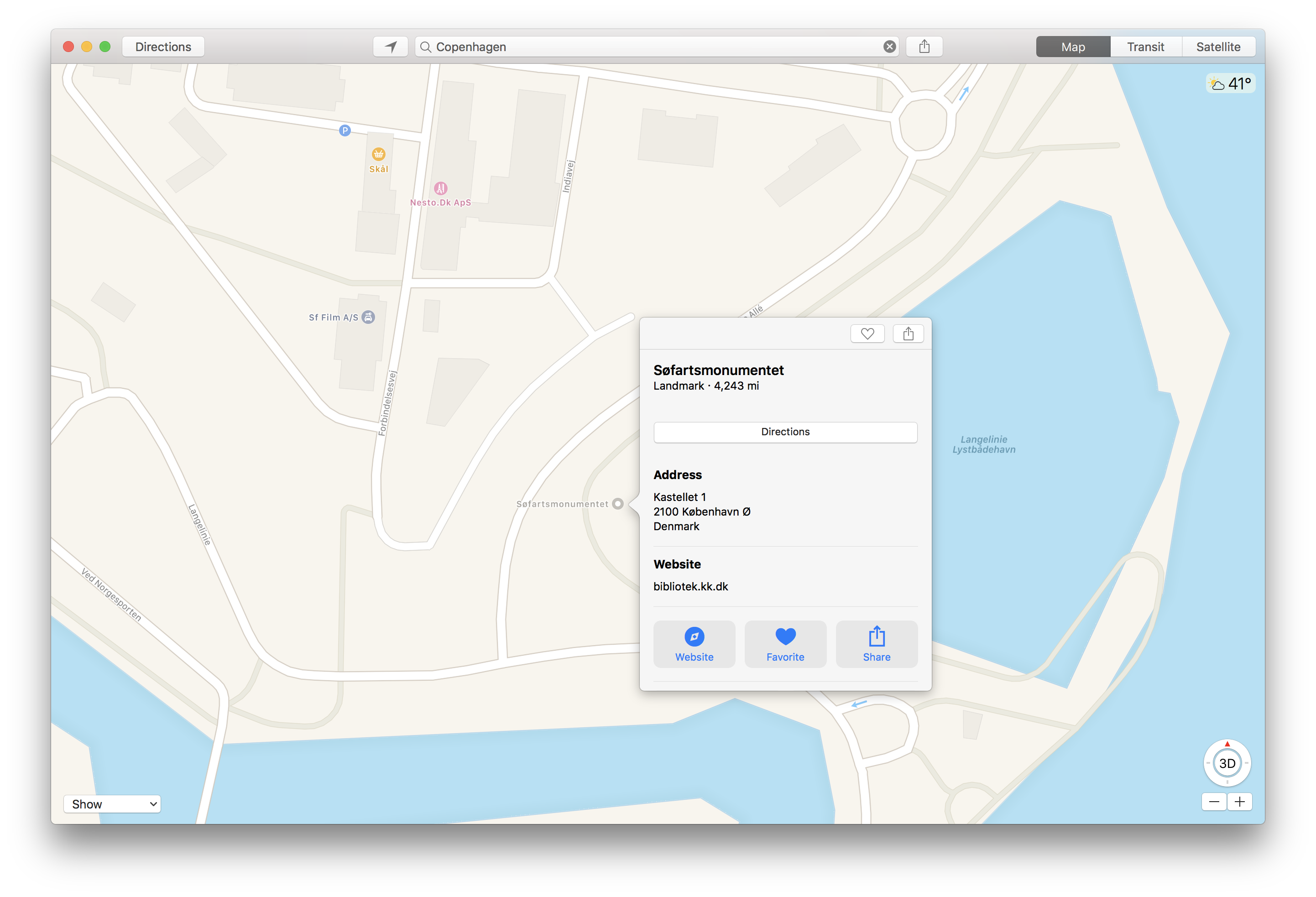 Newly Added Location Popover