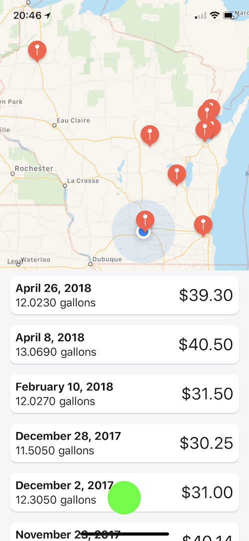 Tracking My Car's Mileage With Fuel App